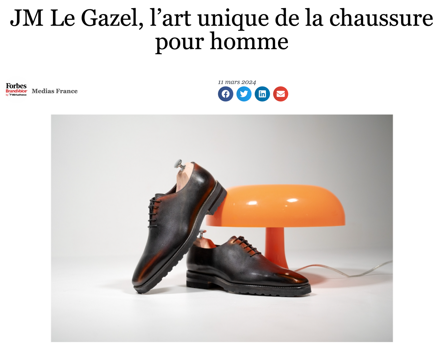 Forbes parle de nous...