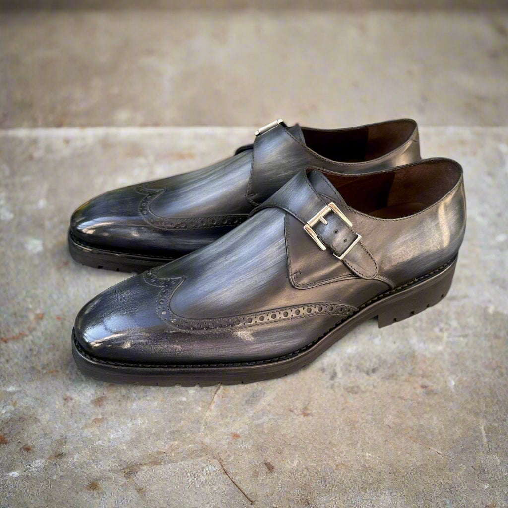 FR12 Pearl Grey striated commando sole
