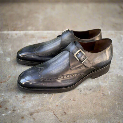 FR12 Pearl Grey striated commando sole