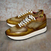 Cuir Tressé + Patine Absynthe 02