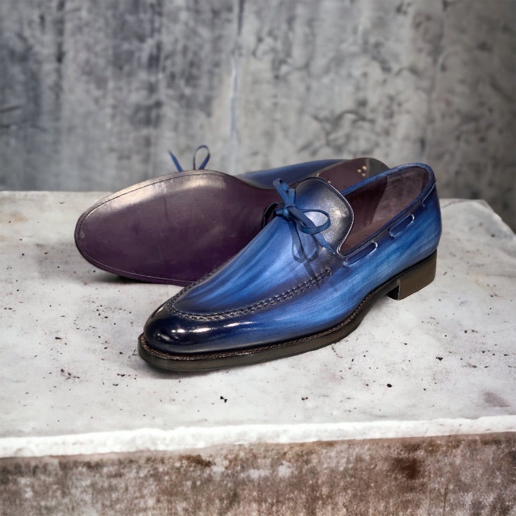 EN07 MOCASSIN À LACETS