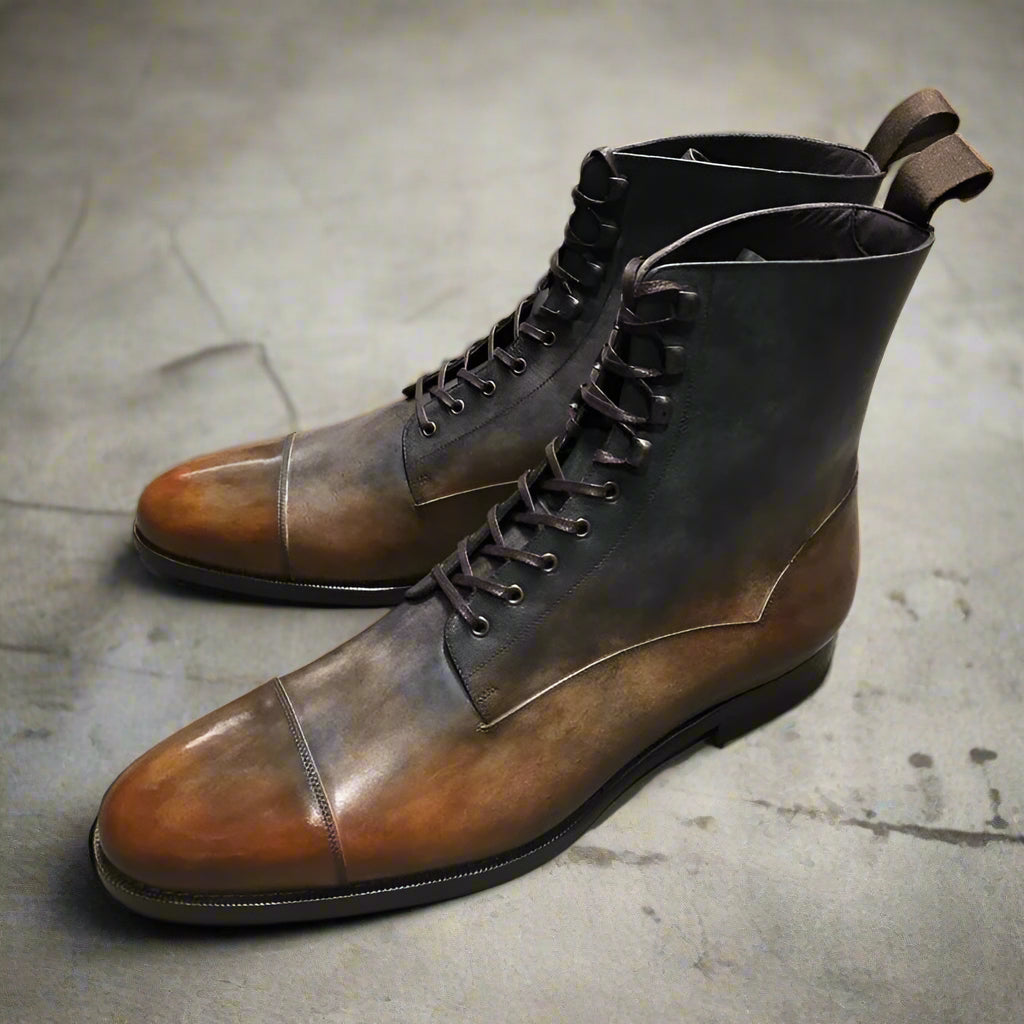 5 Maroon burnished